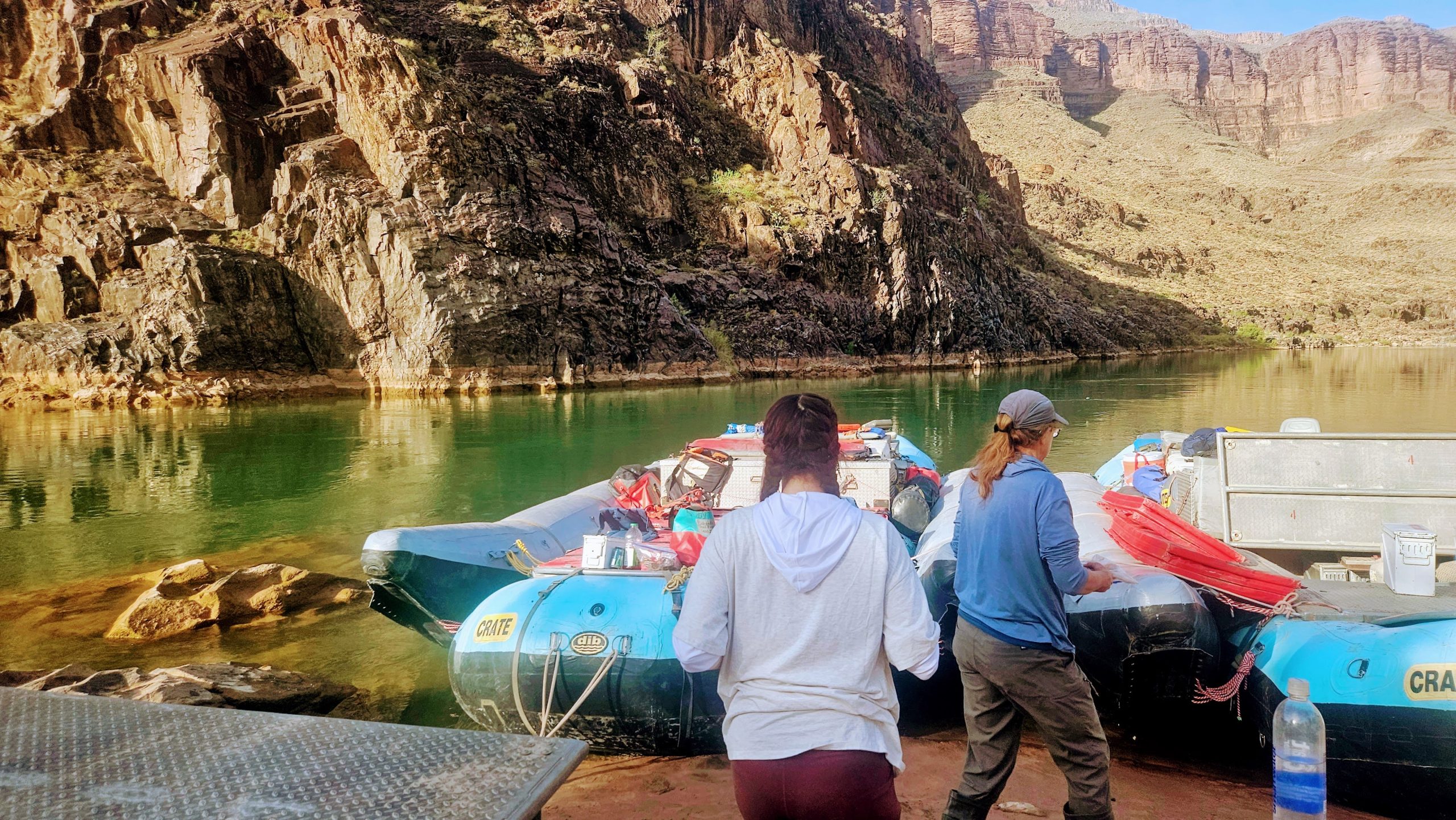 River friends on the Colorado River in the Grand Canyon