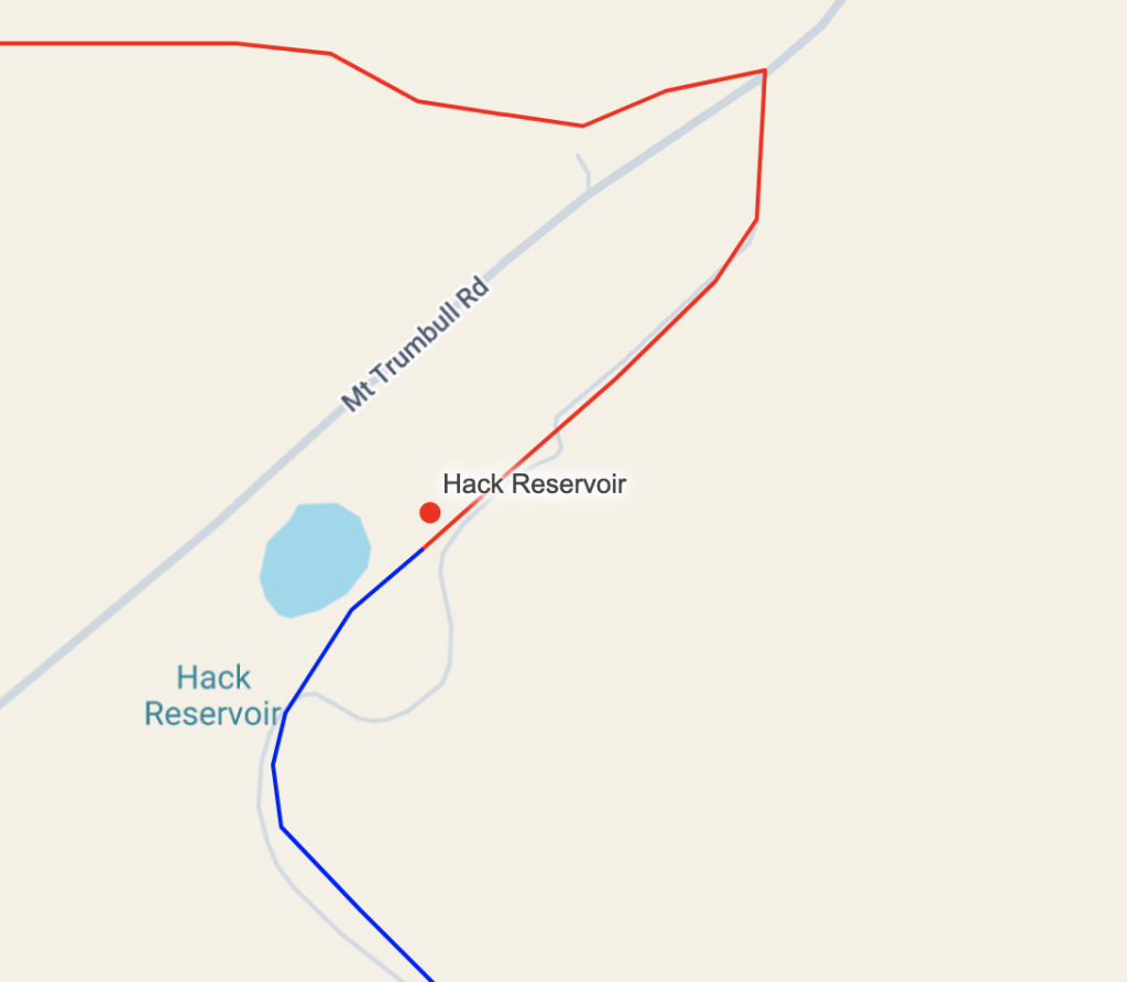 Hiking the Hayduke Trail? You'll almost certainly want to cache water near Hack Reservoir.