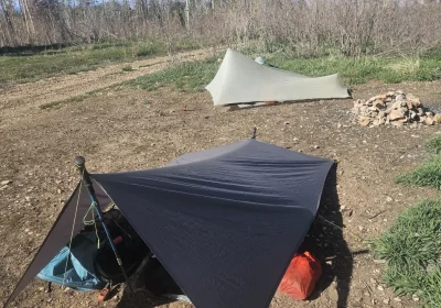 How to Set Up a Backpacking Tarp: A-Frame, Guylines, and Stakes