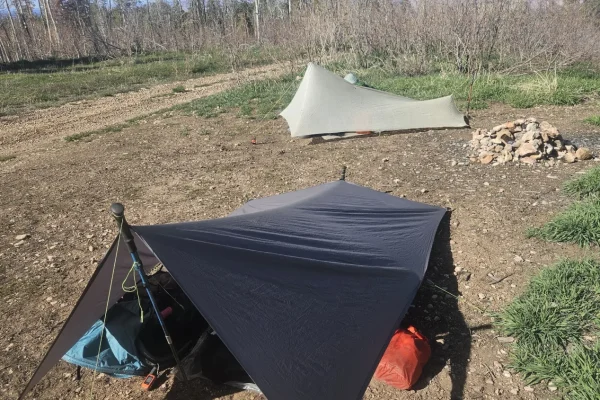 How to Set Up a Backpacking Tarp: A-Frame, Guylines, and Stakes